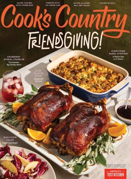 Cook’s Country – October-November 2025 Cover
