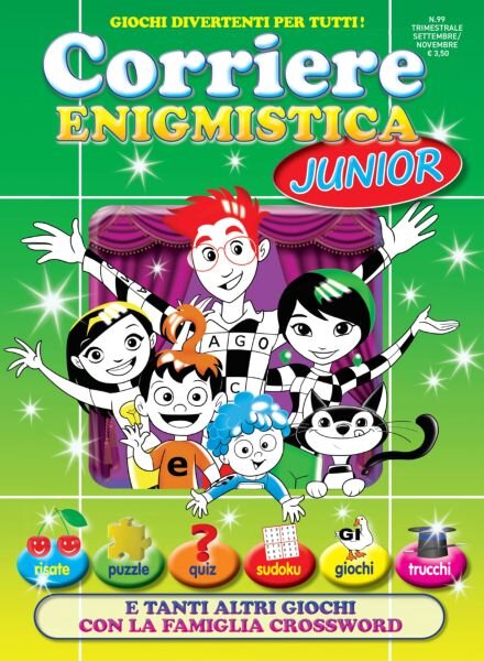 Corriere Enigmistica Junior – Settembre-Novembre 2025 Cover