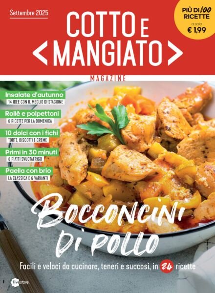 Cotto e Mangiato – Settembre 2025 Cover