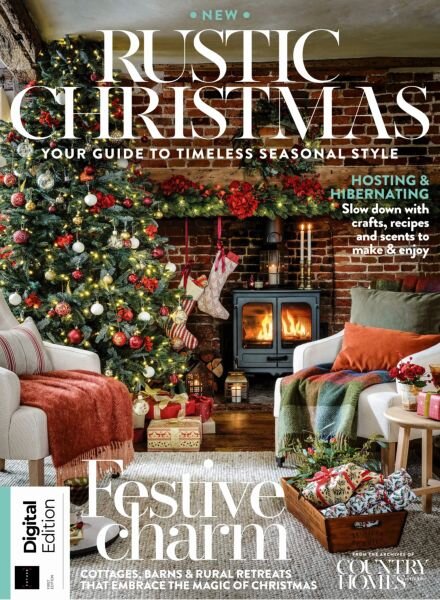 Country Homes & Interiors Presents – Rustic Christmas – 1st Edition – September 2025 Cover
