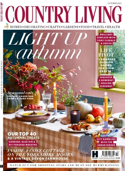 Country Living UK – October 2025 Cover