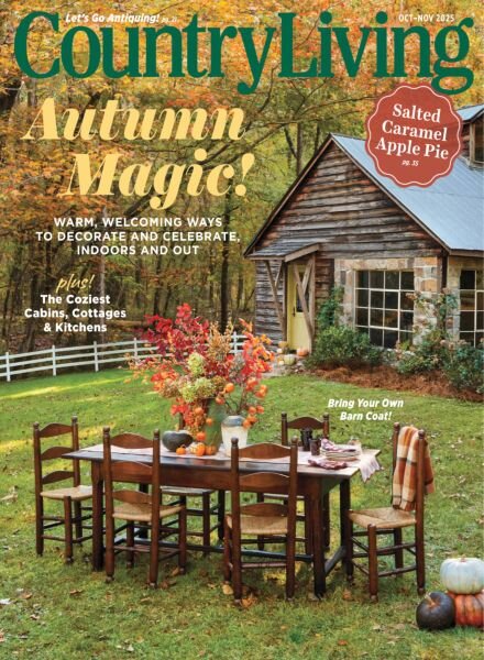 Country Living USA – October-November 2025 Cover