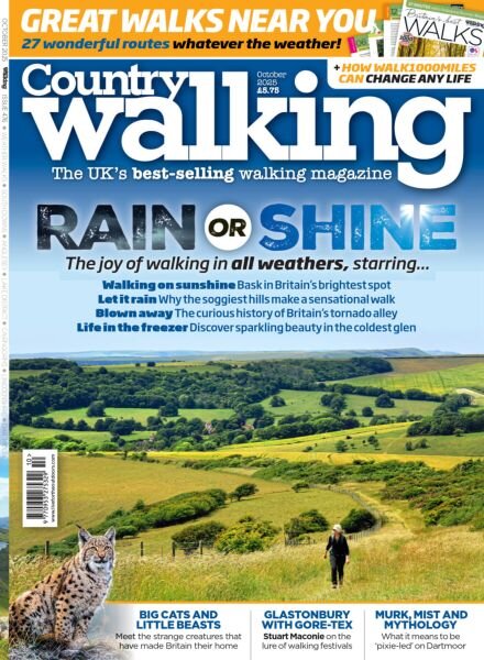 Country Walking – October 2025 Cover