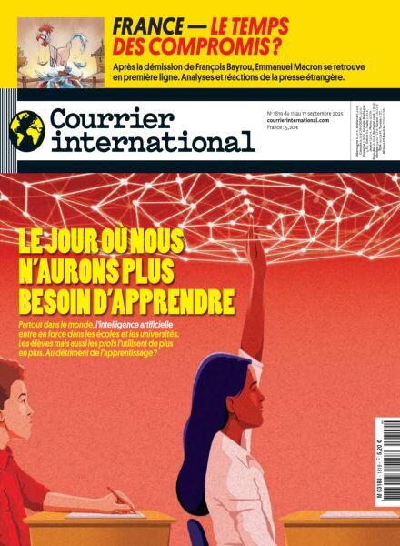 Courrier International – 11 Septembre 2025 Cover