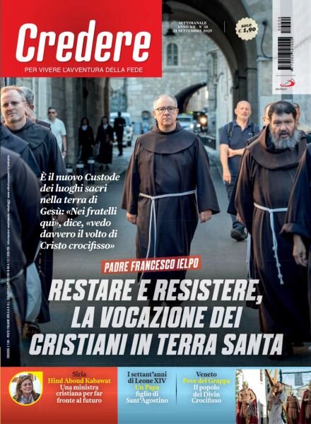 Credere – 21 Settembre 2025 Cover