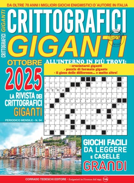 Crittografici Giganti – Ottobre 2025 Cover