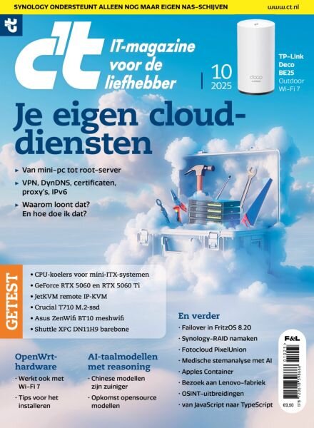 c’t Magazine Netherlands – Oktober 2025 Cover