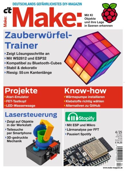 c’t Make Magazin – August 2025 Cover