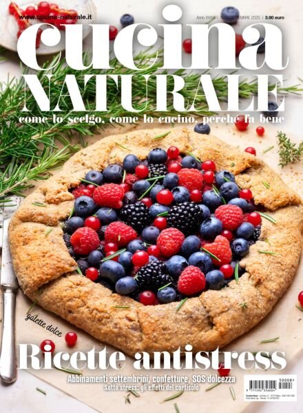 Cucina Naturale – Settembre 2025 Cover