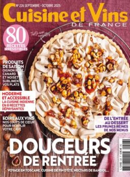 Cuisine et Vins de France – Septembre-Octobre 2025