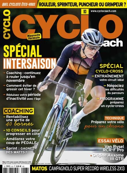 Cyclo Coach – Octobre-Novembre 2025 Cover