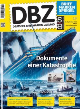 DBZ Deutsche Briefmarken-Zeitung – September 2025