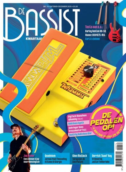De Bassist – Oktober-November-December 2025 Cover