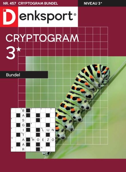Denksport Cryptogrammen 3 bundel – 4 September 2025 Cover