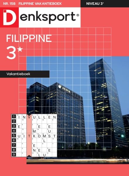 Denksport Filippine 3 Vakantieboek – 18 September 2025 Cover