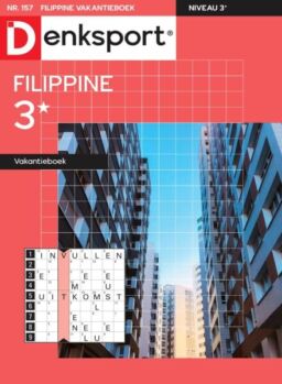 Denksport Filippine 3 Vakantieboek – 21 Augustus 2025