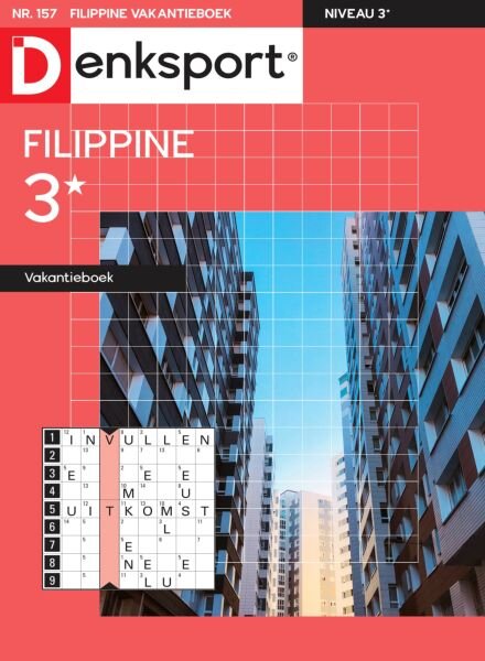 Denksport Filippine 3 Vakantieboek – 21 Augustus 2025 Cover