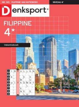 Denksport Filippine 4 Vakantieboek – 18 September 2025