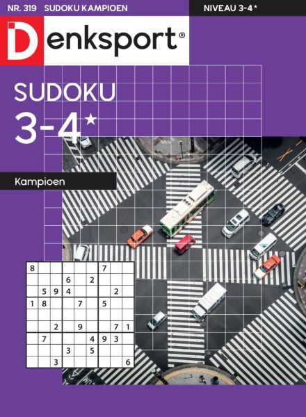 Denksport Sudoku 3-4 kampioen – 18 September 2025 Cover