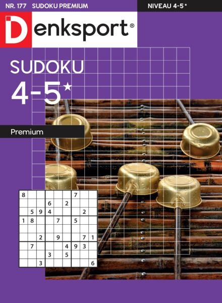 Denksport Sudoku 4-5 premium – 25 September 2025 Cover
