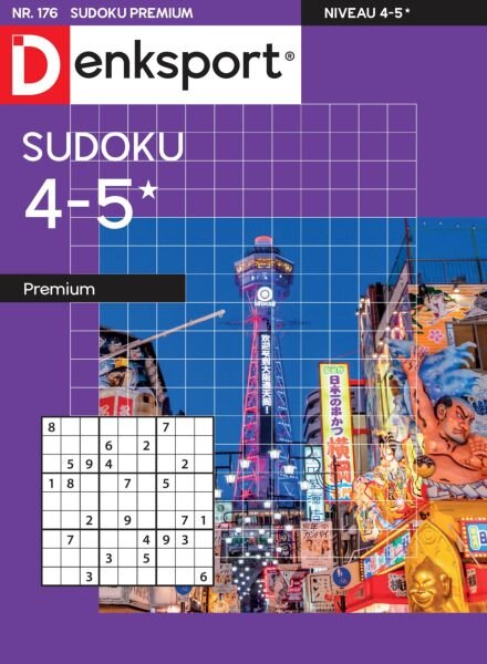 Denksport Sudoku 4-5 premium – 28 Augustus 2025 Cover