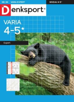 Denksport Varia expert 4-5 – 14 Augustus 2025