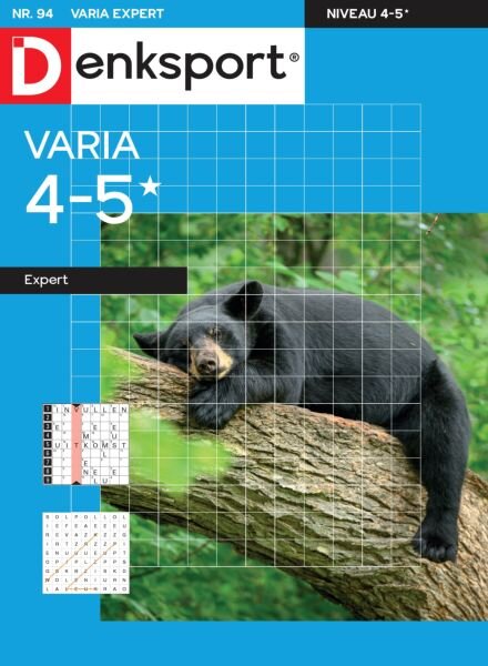 Denksport Varia expert 4-5 – 14 Augustus 2025 Cover