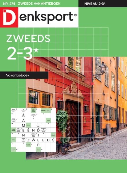 Denksport Zweeds 2-3 vakantieboek – 4 September 2025 Cover