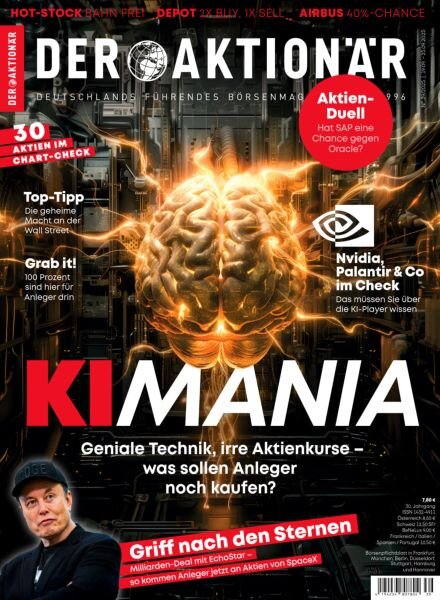 Der Aktionar – 19 September 2025 Cover