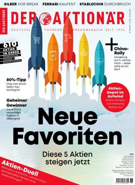 Der Aktionar – 29 August 2025 Cover