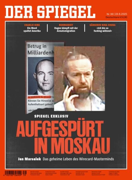 Der Spiegel – 19 September 2025 Cover