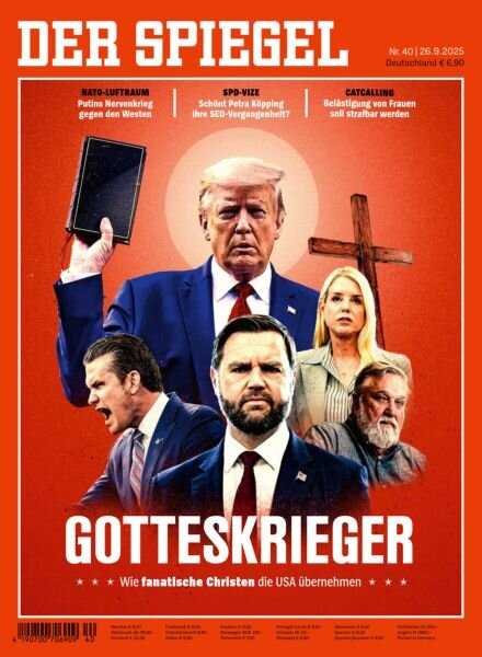 Der Spiegel – 26 September 2025 Cover
