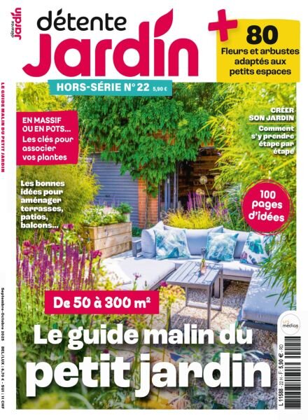 Detente Jardin – Hors-Serie N 22 – Septembre-Octobre 2025 Cover