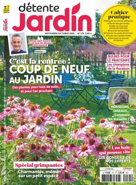 Detente Jardin – Septembre-Octobre 2025 Cover