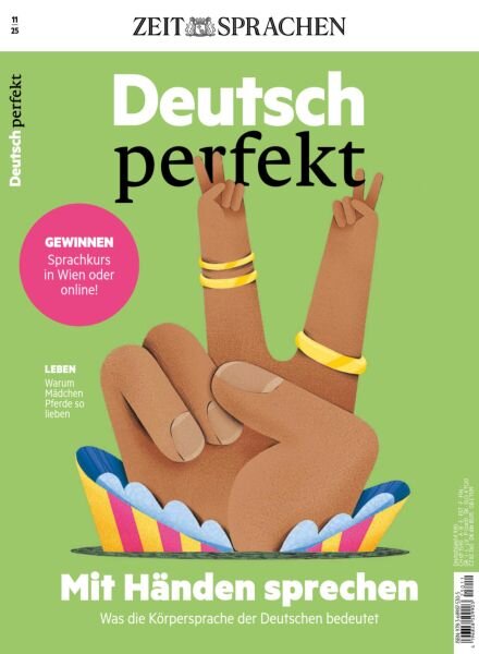 Deutsch Perfekt – Nr 11 2025 Cover