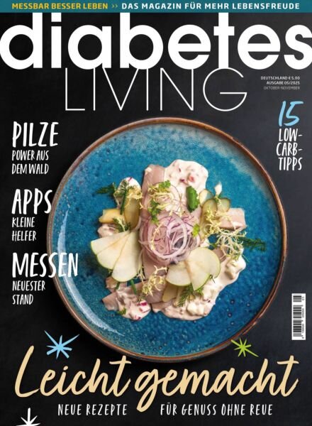Diabetes Living Germany – Oktober-November 2025 Cover