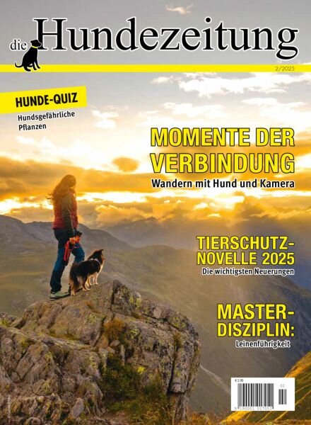Die Hundezeitung – Ausgabe 2 2025 Cover