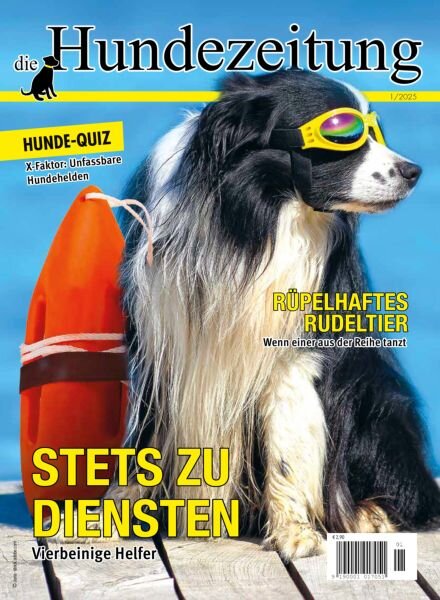 Die Hundezeitung – Nr 1 2025 Cover