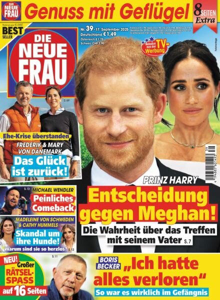 Die Neue Frau – 17 September 2025 Cover