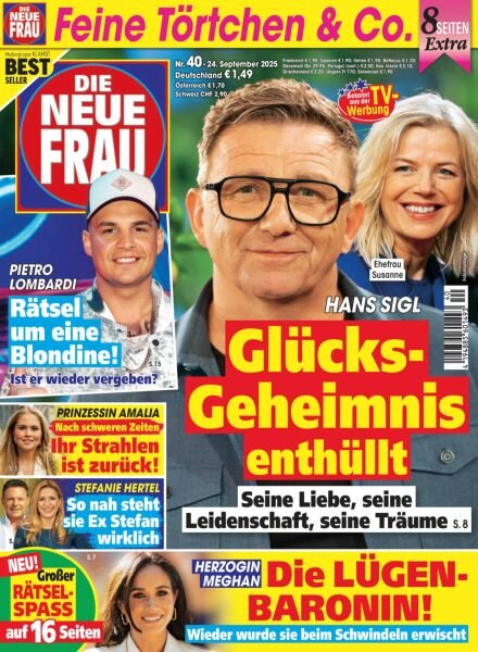 Die Neue Frau – 24 September 2025 Cover