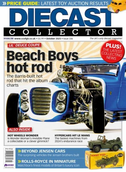 Diecast Collector – October 2025 Cover