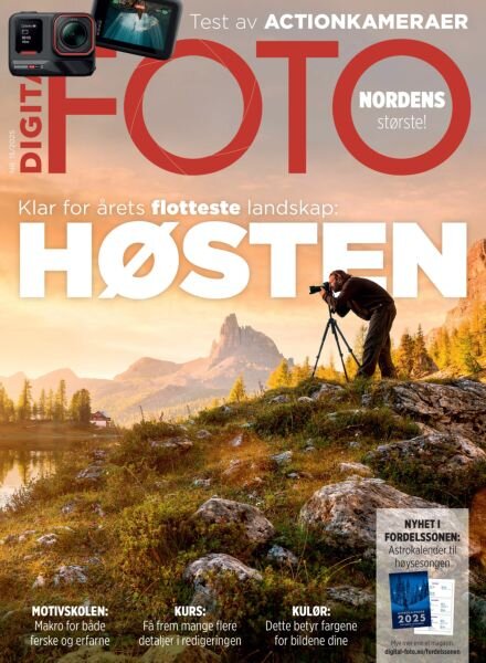 Digital Foto Norge – September 2025 Cover