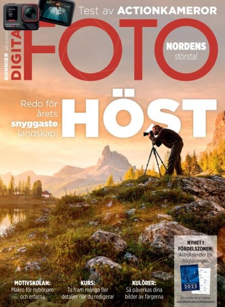Digital Foto Sverige – September 2025 Cover