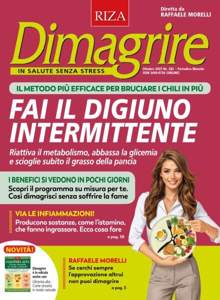 Dimagrire – Ottobre 2025 Cover