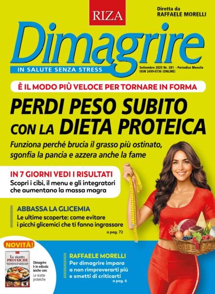 Dimagrire – Settembre 2025 Cover