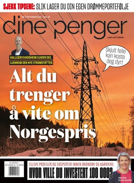 Dine Penger – September 2025 Cover