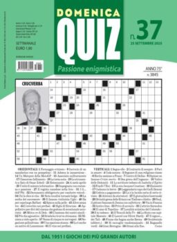 Domenica Quiz – 25 Settembre 2025