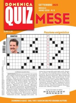 Domenica Quiz Mese – Settembre 2025