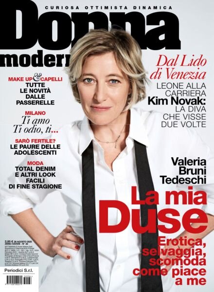 Donna Moderna – 28 Agosto 2025 Cover