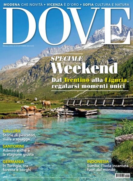 Dove – Settembre 2025 Cover